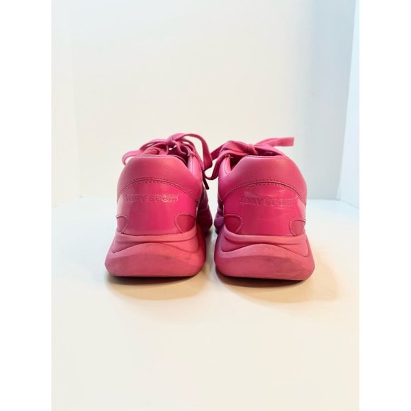 Tory Burch Bubble Bright Pink Sneakers, Size 7 - Picture 5 of 9